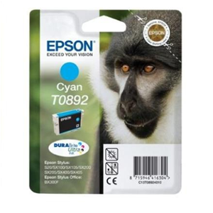 T0892 Cartuccia inchiostro a pigmenti ciano EPSON DURABrite Ultra, nella nuova confezione blister RS