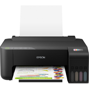 Epson EcoTank ET-1810 - Stampante - colore - ink-jet - ricaricabile - A4 - 5760 x 1440 dpi - fino a 10 ppm (mono) / fino a 5 ppm (colore) - capacità 100 fogli - USB, Wi-Fi - nero