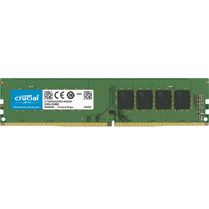 Crucial - DDR4 - modulo - 8 GB - DIMM 288-PIN - 1600 MHz / PC4-25600 - CL22 - 1.2 V - senza buffer - non ECC
