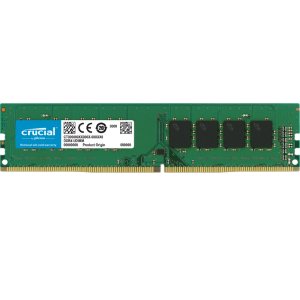 Crucial - DDR4 - modulo - 32 GB - DIMM 288-PIN - 3200 MHz / PC4-25600 - CL22 - 1.2 V - senza buffer - non ECC