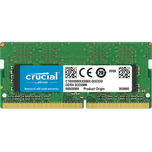 Crucial - DDR4 - modulo - 4 GB - SO DIMM 260-pin - 2666 MHz / PC4-21300 - CL19 - 1.2 V - senza buffer - non ECC