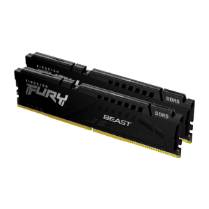 Kingston FURY Beast - DDR5 - kit - 32 GB: 2 x 16 GB - DIMM 288-PIN - 4800 MHz / PC5-38400 - CL38 - 1.1 V - senza buffer - on-die ECC