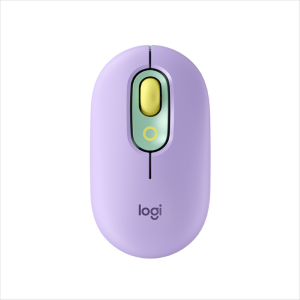 Logitech POP - Mouse - emoji personalizzabili - ottica - 4 pulsanti - senza fili - Bluetooth 5.1 LE - daydream