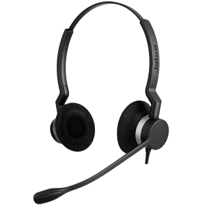 Jabra BIZ 2300 QD Duo - Cuffie con microfono - over ear - cablato