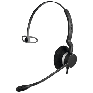 Jabra BIZ 2300 USB MS Mono - Cuffie con microfono - over ear - cablato - USB - Certificato per Skype for Business