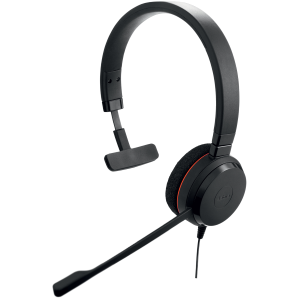 Jabra Evolve 20 MS mono - Cuffie con microfono - over ear - convertibile - cablato - USB-C - isolamento dal rumore