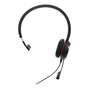 Jabra Evolve 30 II Mono - Cuffie con microfono - over ear - ricambio - cablato - jack 3,5 mm