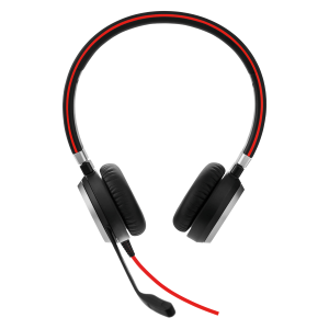 Jabra EVOLVE 40 MS Duo USB, Cancellazione di rumore, Connettività USB con tasto