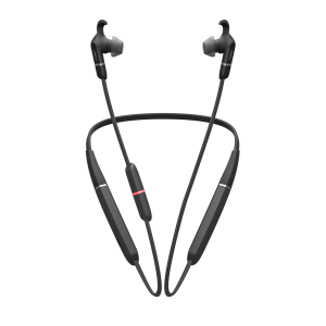 Jabra Evolve 65e MS - Auricolari con microfono - in-ear - struttura retronuca - Bluetooth - senza fili - USB - isolamento dal rumore