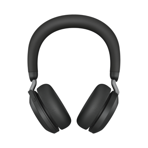 Jabra Evolve2 75 - Cuffie con microfono - over ear - Bluetooth - senza fili - eliminazione rumore attivata - USB-A - isolamento dal rumore - nero - Ottimizzato per UC