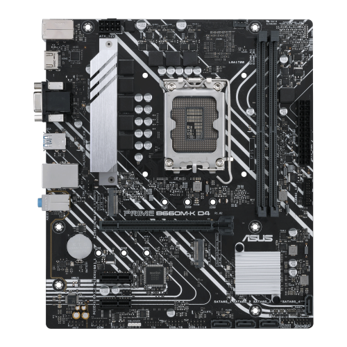 MB ASUS PRIME B660M-K D4 S1700 4D4 4S3 M.2 GBL U3.2 VGA/HDMI