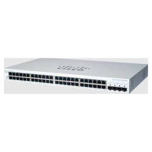 Cisco Business 220 Series CBS220-48T-4G - Switch - intelligente - 48 x 10/100/1000 + 4 x Gigabit SFP (uplink) - montabile su rack