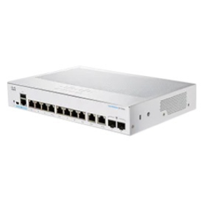 Cisco Business 250 Series CBS250-8T-E-2G - Switch - L3 - intelligente - 8 x 10/100/1000 + 2 x SFP combinato - montabile su rack