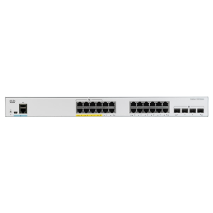 Cisco Catalyst 1000-24T-4G-L - Switch - gestito - 24 x 10/100/1000 + 4 x Gigabit SFP (uplink) - montabile su rack