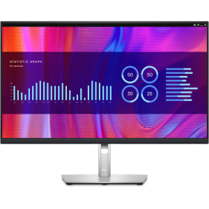 Dell P2723DE - Monitor a LED - 27" (26.96" visualizzabile) - 2560 x 1440 QHD @ 60 Hz - IPS - 350 cd/m² - 1000:1 - 5 ms - HDMI, DisplayPort, USB-C - Compatibile TAA - con 3 anni di garanzia Advanced Exchange Service and Premium Panel