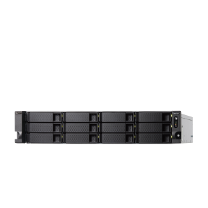 QNAP TS-h1886XU-RP R2 - Server NAS - 18 alloggiamenti - montabile in rack - SATA 6Gb/s - RAID RAID 0, 1, 5, 6, 10, 50, JBOD, 60, RAID TP - RAM 32 GB - 2.5 Gigabit Ethernet / 10 Gigabit Ethernet - iSCSI supporto - 2U