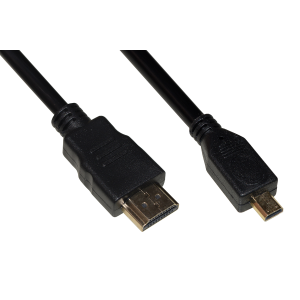 CAVO HDMI-MICRO TO HDMI 19PIN M-M 2.0MT LKCHDMC02