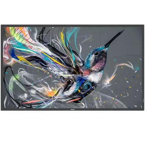 PHILIPS MONITOR DIGITAL SIGNAGE 55" Q-LINE 16:9 4K UHD 400 CDM, 18/7, CMND, LAN, DVI/HDMI