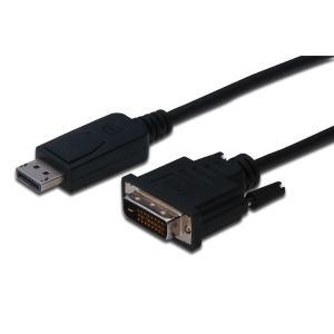 DIGITUS CAVO ADATTATORE DISPLAYPORT CONNETTORI DP MASCHIO - DVI-D(24+1) MASCHIO MT. 1