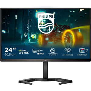 Philips Evnia 3000 24M1N3200Z - Monitor a LED - 24" (23.8" visualizzabile) - 1920 x 1080 Full HD (1080p) @ 165 Hz - IPS - 250 cd/m² - 1100:1 - 1 ms - 2xHDMI, DisplayPort - altoparlanti - nero testurizzato