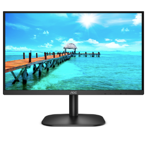 AOC 22B2AM - Monitor a LED - 22" (21.5" visualizzabile) - 1920 x 1080 Full HD (1080p) @ 75 Hz - VA - 250 cd/m² - 3000:1 - 4 ms - HDMI, VGA - altoparlanti - nero