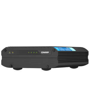 QNAP TS-i410X - Server NAS - 4 alloggiamenti - SATA 6Gb/s - RAID RAID 0, 1, 5, 6, 10, JBOD - RAM 8 GB - 10 Gigabit Ethernet - iSCSI supporto