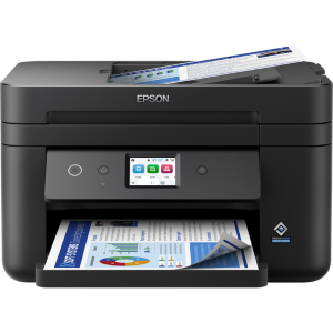 Epson WorkForce WF-2960DWF - Stampante multifunzione - colore - ink-jet - Letter A (216 x 279 mm)/A4 (210 x 297 mm) (originale) - A4/Letter (supporti) - fino a 14 ppm (stampa) - 150 fogli - 33.6 Kbps - USB 2.0, Wi-Fi(n), LAN