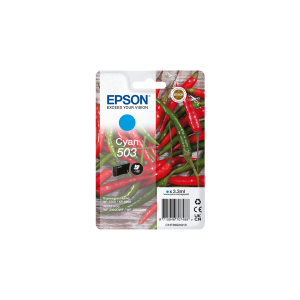 EPSON SUPPLIES Epson 503 Singlepack - 3.3 ml - ciano - originale - blister - cartuccia d'inchiostro - per EPL 5200, RIP Station 5200, WorkForce WF-2960