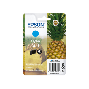 EPSON SUPPLIES Epson 604 - 2.4 ml - ciano - originale - blister - cartuccia d'inchiostro - per Expression Home XP-2200, 2205, 3200, 3205, 4200, 4205, WorkForce WF-2910, 2930, 2935, 2950