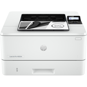 HP LaserJet Pro 4002dn - Stampante - B/N - Duplex - laser - A4/Legal - 4800 x 600 dpi - fino a 40 ppm - capacità 350 fogli - USB 2.0, Gigabit LAN