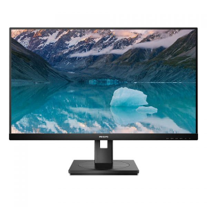 Philips 242S9JML - S Line - monitor a LED - 24" (23.8" visualizzabile) - 1920 x 1080 Full HD (1080p) @ 75 Hz - VA - 300 cd/m² - 3000:1 - 4 ms - HDMI, VGA, DisplayPort - altoparlanti - nero