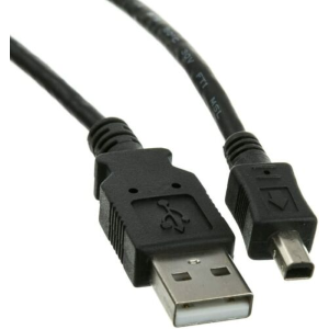 CAVO USB x FOTOCAMERE 2MT. MINI USB"B" A USB"A" 4POLI