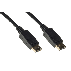 LINK CAVO DISPLAYPORT 2.0 8K@30HZ 4:4:4 CONTATTI DORATI MASCHIO/MASCHIO UHBR10 10G MT 1