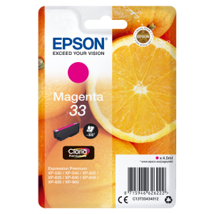 EPSON CARTUCCIA MAGENTA T33 ARANCIA