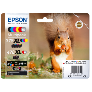 EPSON MULTIPACK 6 378XL/478XL PHOTO HD
