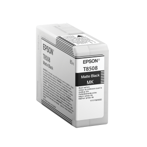 EPSON SUPPLIES Epson T8508 - 80 ml - nero opaco - originale - cartuccia d'inchiostro - per SureColor P800, P800 Designer Edition, SC-P800