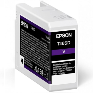 Epson UltraChrome Pro T46SD - 25 ml - viola - originale - serbatoio inchiostro - per SureColor P706, SC-P700, SC-P700 Mirage Bundling