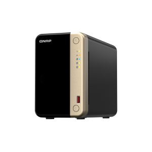 QNAP TS-264 - Server NAS - 2 alloggiamenti - SATA 6Gb/s - RAID 0, 1, 5, 6, 10, 50, JBOD, 60 - RAM 8 GB - 2.5 Gigabit Ethernet - iSCSI supporto