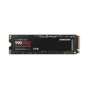 Samsung 990 PRO MZ-V9P2T0BW - SSD - crittografato - 2 TB - interno - M.2 2280 - PCIe 4.0 x4 (NVMe) - 256 bit AES - TCG Opal Encryption 2.0