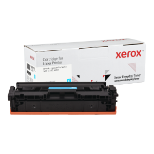 Xerox Everyday - Ciano - compatibile - cartuccia toner (alternativa per: HP 207A, HP W2211A) - programma di restituzione Green World Alliance - per HP Color LaserJet Pro M255dw, M255nw, MFP M282nw, MFP M283fdn, MFP M283fdw
