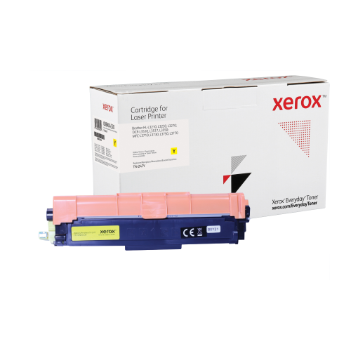 Xerox Everyday - Alta resa - giallo - compatibile - cartuccia toner (alternativa per: Brother TN247Y) - per Brother DCP-L3510, DCP-L3517, DCP-L3550, MFC-L3710, MFC-L3730, MFC-L3750, MFC-L3770