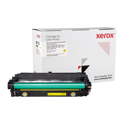 Xerox Everyday - Alta resa - giallo - compatibile - cartuccia toner (alternativa per: Canon CRG-040HY, HP CF362X) - per HP Color LaserJet Enterprise MFP M577, LaserJet Enterprise Flow MFP M577