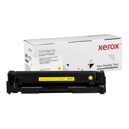 Xerox Everyday - Alta resa - giallo - compatibile - cartuccia toner (alternativa per: Canon CRG-045HY, HP CF402X) - per Canon ImageCLASS LBP612, MF632, MF634, HP Color LaserJet Pro M252, MFP M277