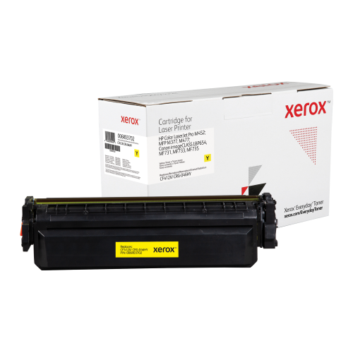 Xerox Everyday - Alta resa - giallo - compatibile - cartuccia toner (alternativa per: Canon CRG-046HY, HP CF412X) - per Canon ImageCLASS LBP654, MF731, MF733, MF735, i-SENSYS LBP653, LBP654, MF732, MF734, MF735