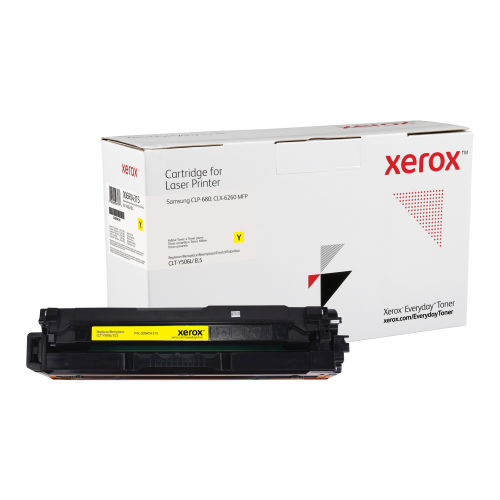 Xerox Everyday - Alta resa - giallo - compatibile - cartuccia toner (alternativa per: Samsung CLT-Y506L) - per Samsung CLP-680DW, CLP-680ND, CLX-6260FD, CLX-6260FR, CLX-6260FW, CLX-6260ND