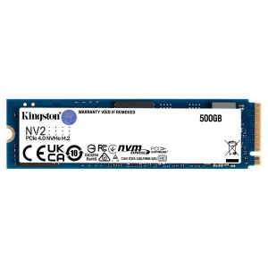 Kingston NV2 - SSD - 500 GB - interno - M.2 2280 - PCIe 4.0 x4 (NVMe) - per Intel Next Unit of Computing 12 Pro Kit - NUC12WSKi5