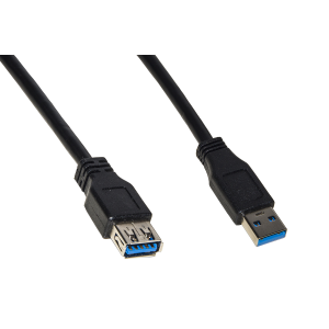 LINK CAVO PROLUNGA USB 3.0 CONNETTORI A MASCHIO/FEMMINA IN RAME MT 1