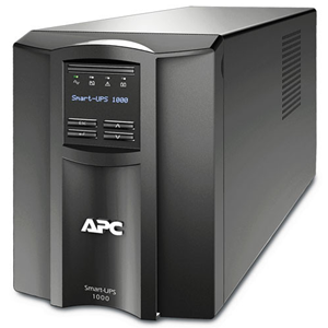 APC Smart-UPS SMT1000IC - UPS - 220/230/240 V c.a. V - 700 Watt - 1000 VA - RS-232, USB - connettori di uscita 8 - nero - con APC SmartConnect