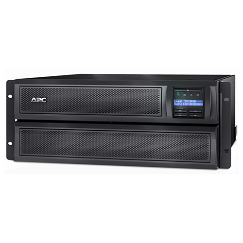 APC Smart-UPS X 3000 Rack/Tower LCD - UPS (installabile in rack / esterno) - 208/230 V c.a. V - 2700 Watt - 3000 VA - 1 fase - RS-232, USB - connettori di uscita 12 - 4U - nero - APC Take-Back