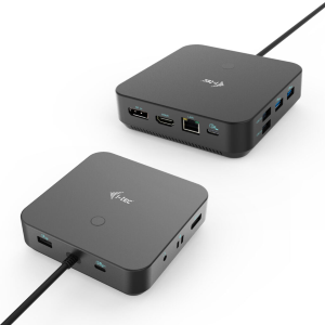 I-TEC DOCKING STATION USB-C HDMI DUAL DP WITH POWER DELIVERY 100W + UNIVERSAL CHARGER 112W
